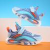 Boys shoes 2025 spring and autumn new mesh children's Velcro boys sports shoes middle and older children's casual shoes trend