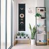 Decorative Tapestry Lunar Eclipse Cycle Painting Tassel Tapestry For Home Living Room Decoration