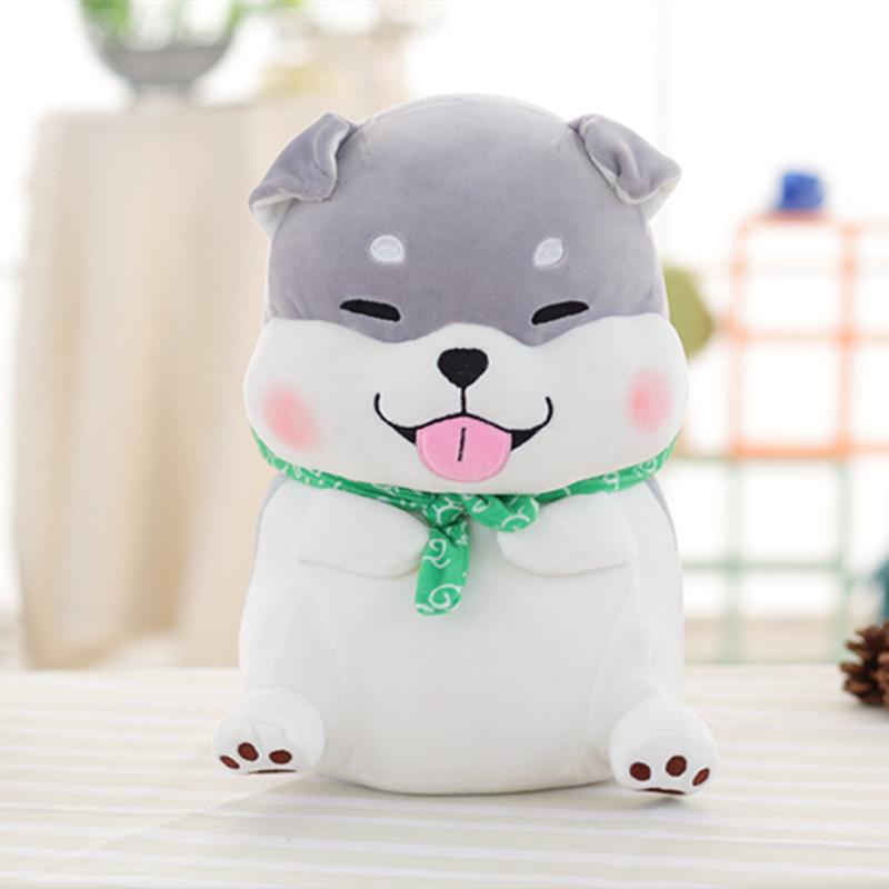 1pc 40cm Cute Fat Shiba Inu Dog Plush Toy Stuffed Soft Dog Toy Doll For Children Kids Good Valentine