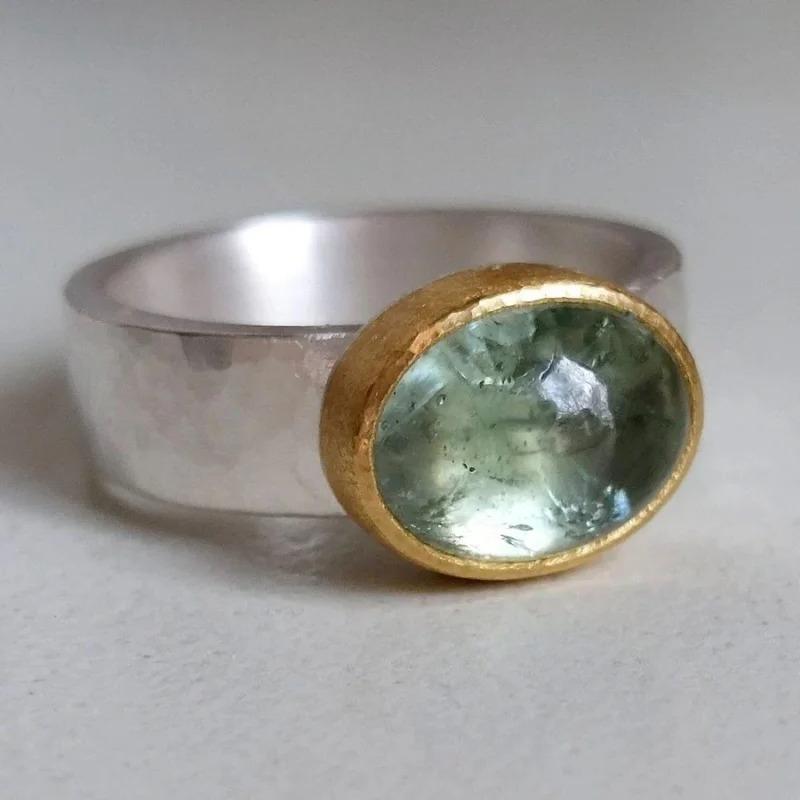 New Two Tone Simple Circular Ring Suitable for Women's Engagement  Birthday Gifts  Accessories Popular Accessories