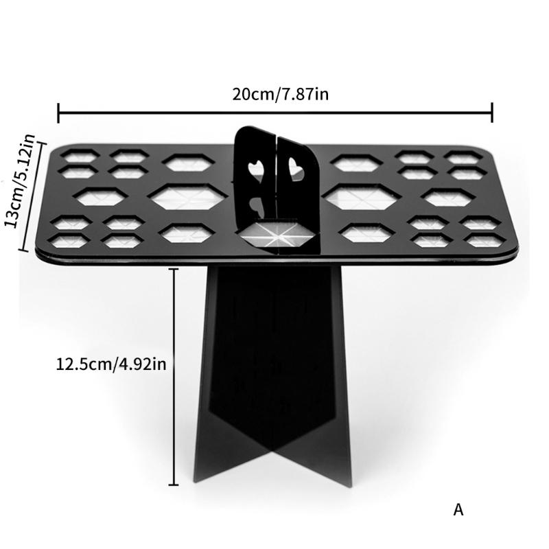 Acrylic Eyebrow Pencil Stand Cosmetic Brush Shelf Tools Beauty Makeup Tools