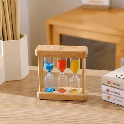 LOVEOFANTS Houten 3-in-1 Zandloper Timer Set