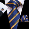 280 Styles Silk Mens Tie Pocket Square Hankerchief Cufflinks Wedding Set Prom