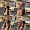 Ladies Floppy Sun Hat With Breathable Mesh And Floral Design For Spring And Summer