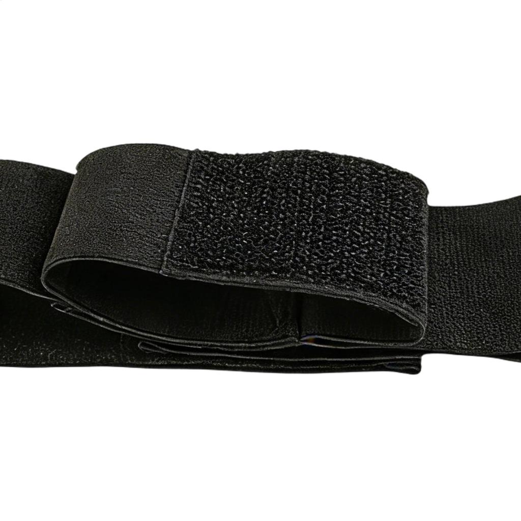 Golf Swing Training Arm Band Golf Hand Posture Corrector Black Nylon Elastic Training Belt Unisex Golf Swing Training Aid