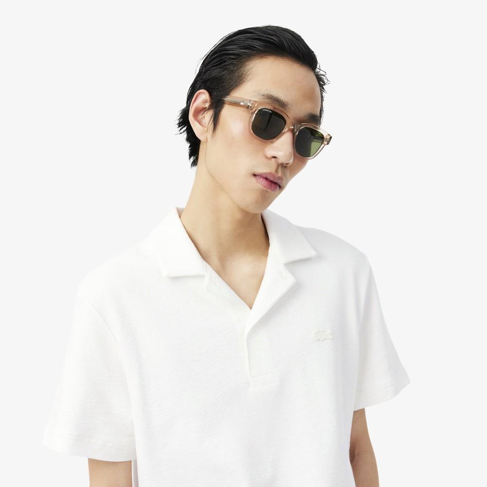 [lacoste] Men's Crepe Short-Sleeve Polo Shirt DH1969-56G70V