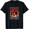 Scarface Weihnachten Stil Strickdesign T-Shirt