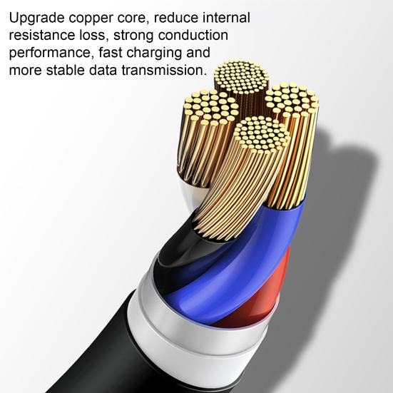 Charging Cable Telescopic Design Spring Charging Anti-winding 5A Fast Line Type-C/USB/8-Pin Data Accessories Phone
