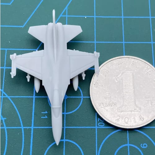5PCS Chinese IDF F-CK-1 Fighter DIY Model 1/2000-1/350 Resin Model Fighter DIY Fighter Military Model (1/700 (20mm))