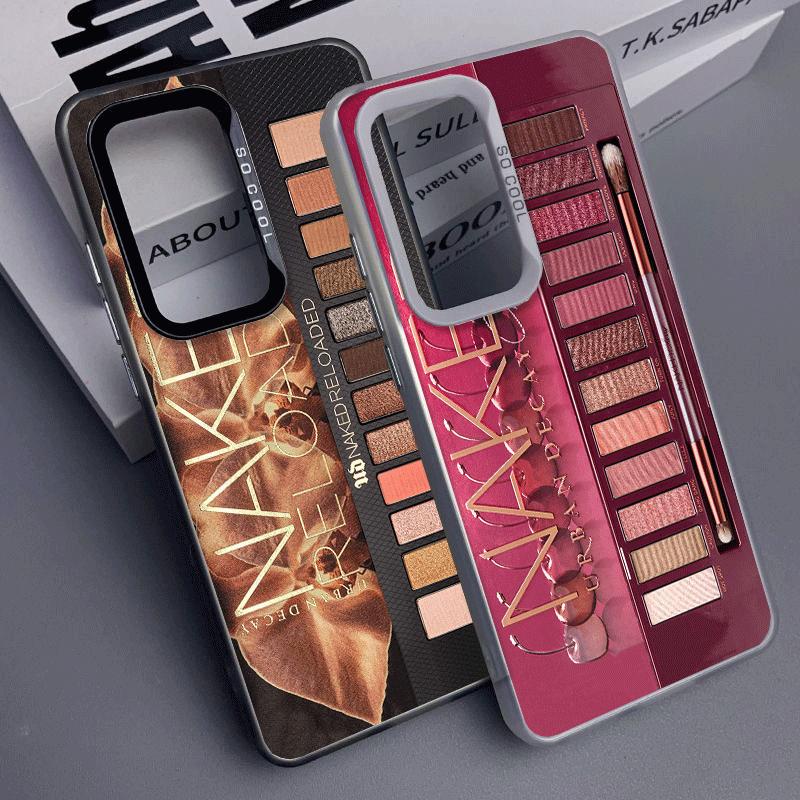 Makeup Eye Shadow Box Pattern Shockproof Phone Case for Samsung A17 A16 A15 A14 A37 A57 A36 A56 A26 A35 A55 A25 A34 A54 A24 A13