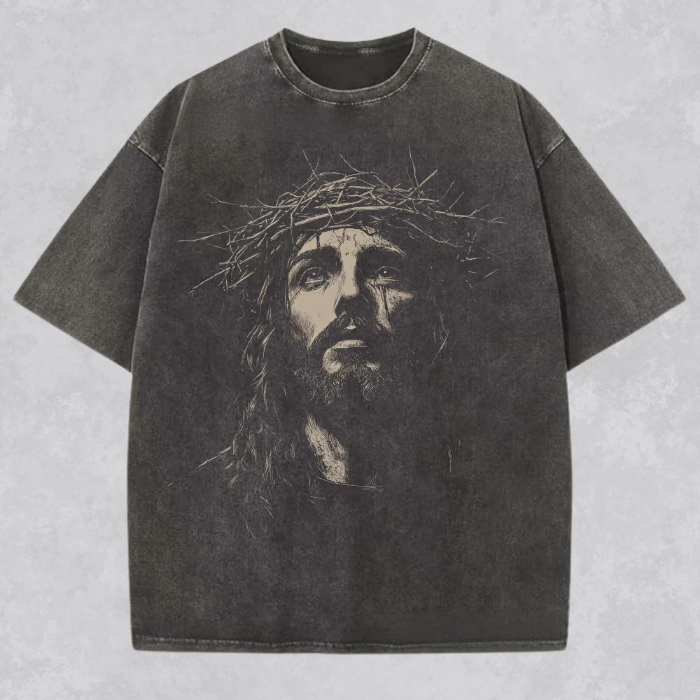 Camiseta de Jesús Ropa de Calle Cristiana Regalo Religioso para Él o Ella Ropa de Fe Camiseta Unisex Comfort Colors Ropa de Iglesia de Jesucristo
