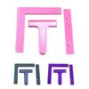 12Cm D Iamond Painting Alignment Ruler Diy Drill Dot Aligning Measuring Ruler Practical Craft Accessory For Adults Kid Beginners
