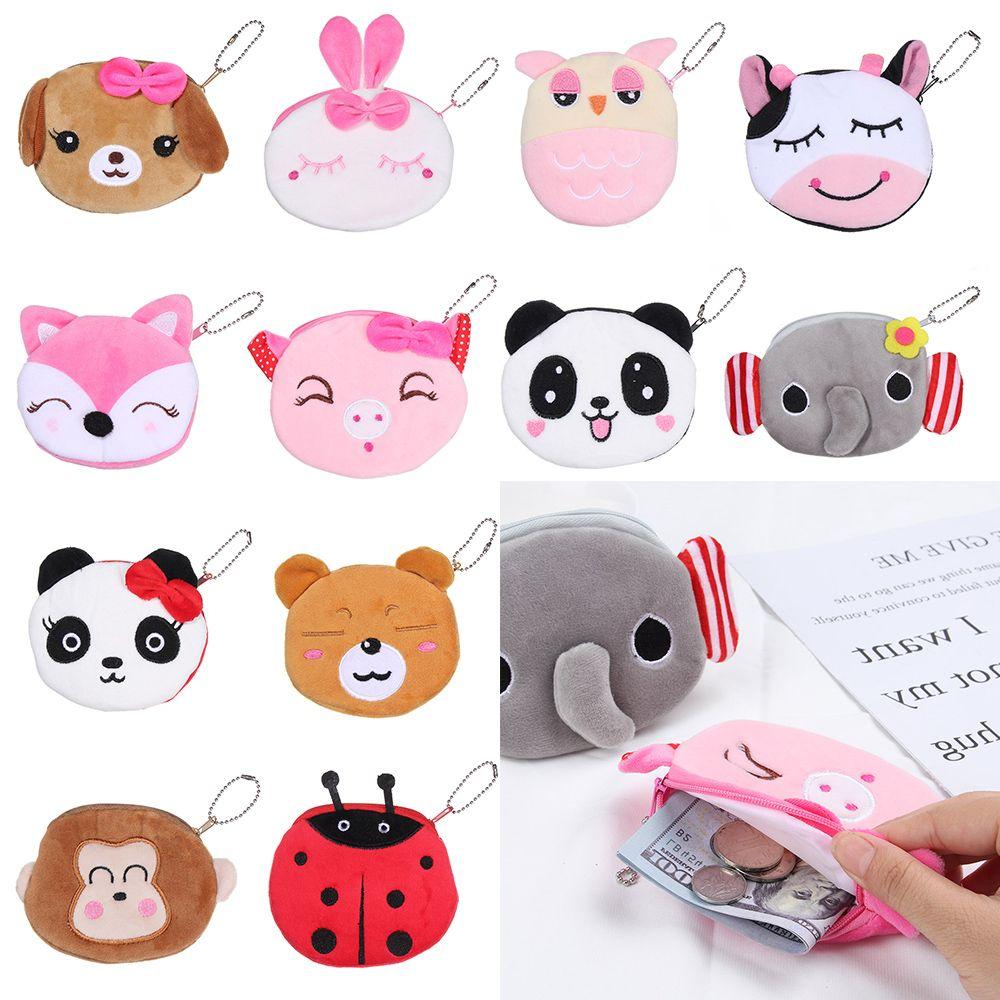 

Держатель USB-кабеля, сумка, обезьяна, кролик, мини-милый кошелек, мультяшный кошелек для монет, панда, собака, плюшевая кукла в виде животного