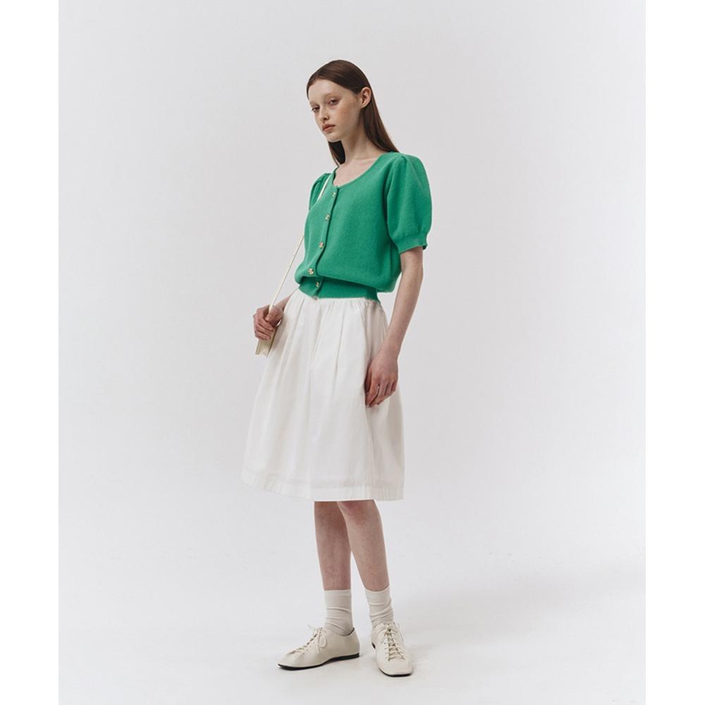 

DUNST FOR WOMEN CLASSIC MIDI FULL SKIRT IVORYUDSK3B222IV