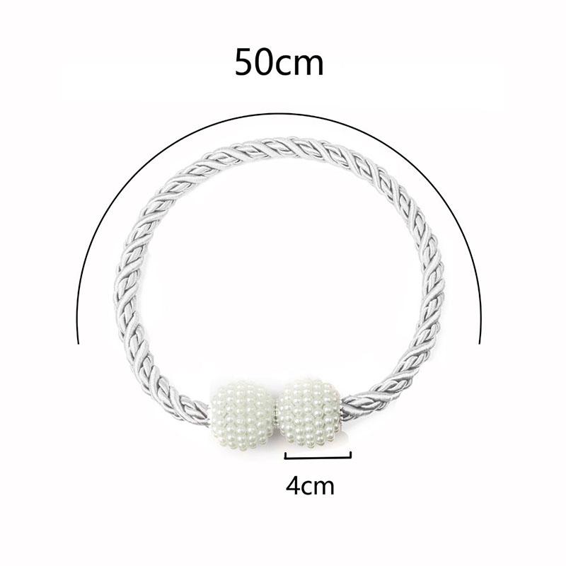 1 buc. Suporturi magnetice pentru draperii, curea, perla, agățat cu bile, cataramă, suport pentru frânghie, accesorii pentru perdele