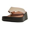 Fit Flop Womens/Ladies F-Mode Leather Toe Post Sandals