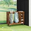 Golfkast met Wielen Gerecycled Hout Look 120 x 45 x 98 cm
