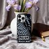 N-Nine I-Inch T-The D-Downward S-Spiral  Phone Case For iPhone17,16,15,14,13,12,11 Plus,Pro Max Black Candy Silver Phone Case