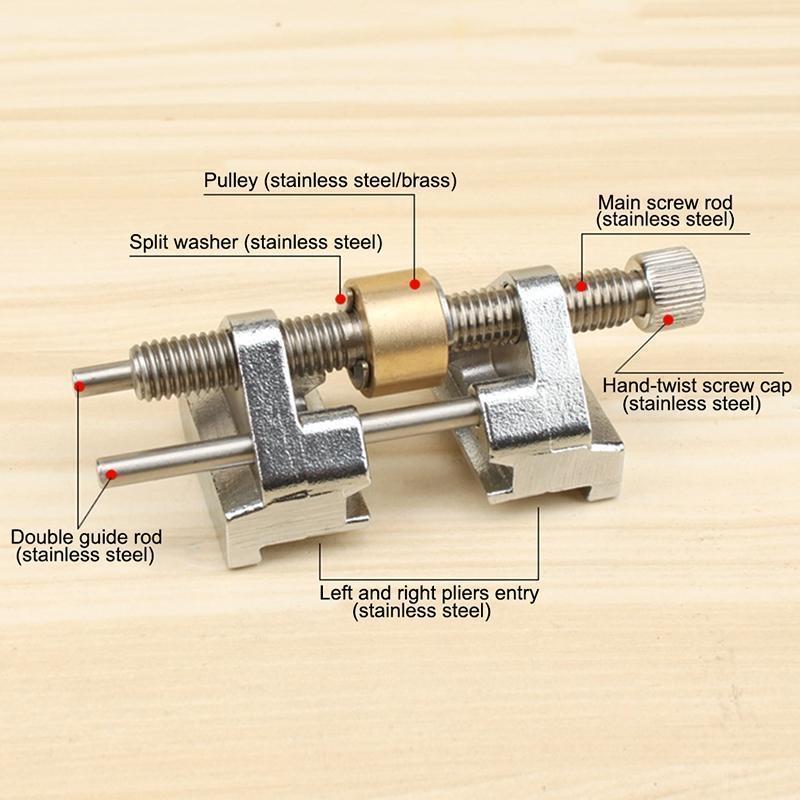1pcs Fixed Grinding Chisel, Planer, Stainless Steel Brass Roller, Woodworking Tool, Angle Grinder