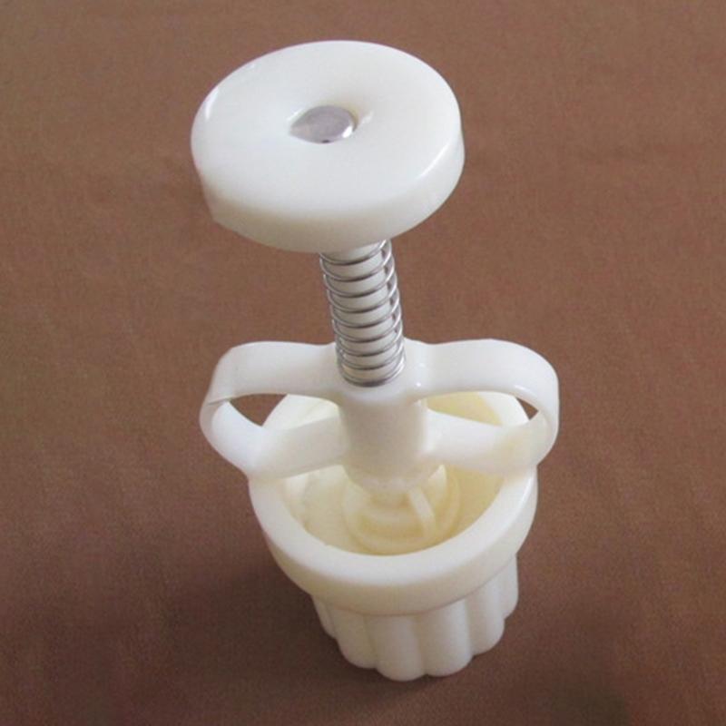 Mooncakes Molds Pumpkin Shape Stamps Hand Press Mungs Bean Cake Molds DIY Bakewares Plastic Material for DIY Bakings