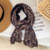 Women's Cotton and Linen Scarf Floral Scarf Splicing Literary and Artistic Fashion Warm Scarf Shawl
