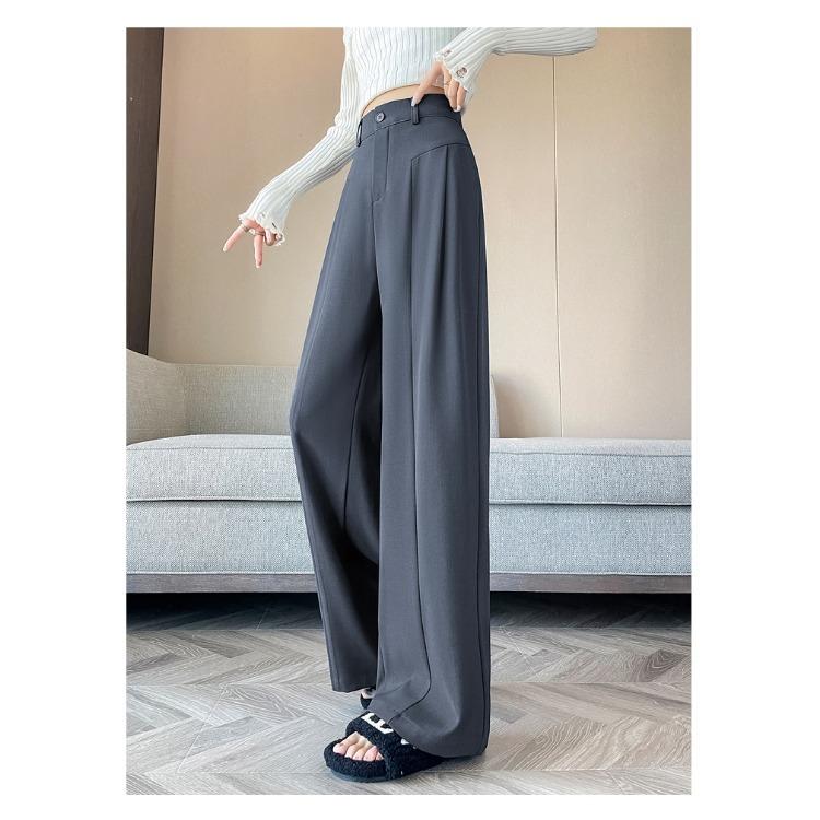 Stylish and Comfortable Women's Wide Leg Suit Pants, Perfect for Any Occasions In Autumn