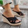Women Sandals Outdoor Sexy Bohemia Style Women Shoes Summer Platform High Heel Sandals Female Trend Fashion Wedges Shoes Women