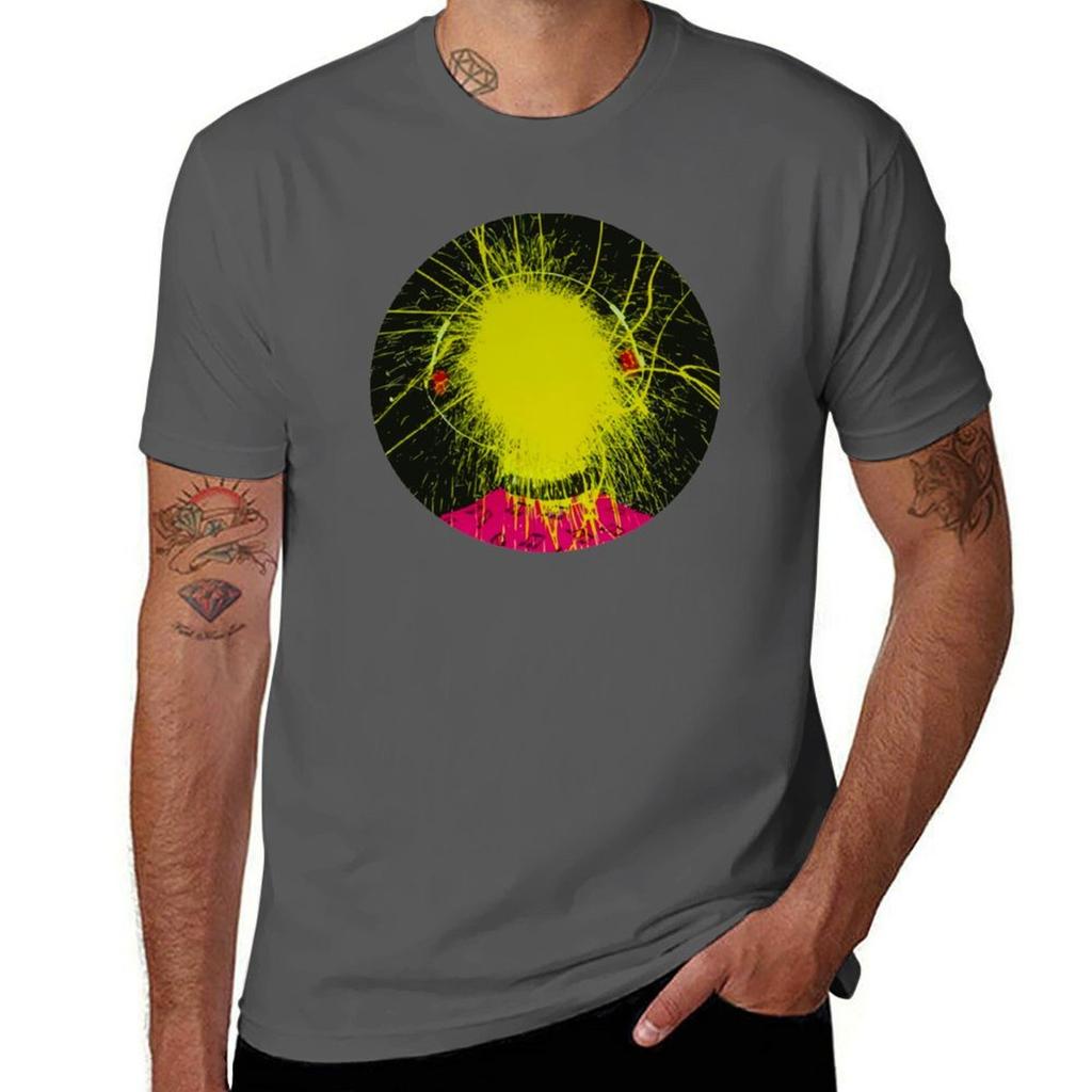 Triple J Exploding Head T-Shirt Minimalistisches Grafik-T-Shirt