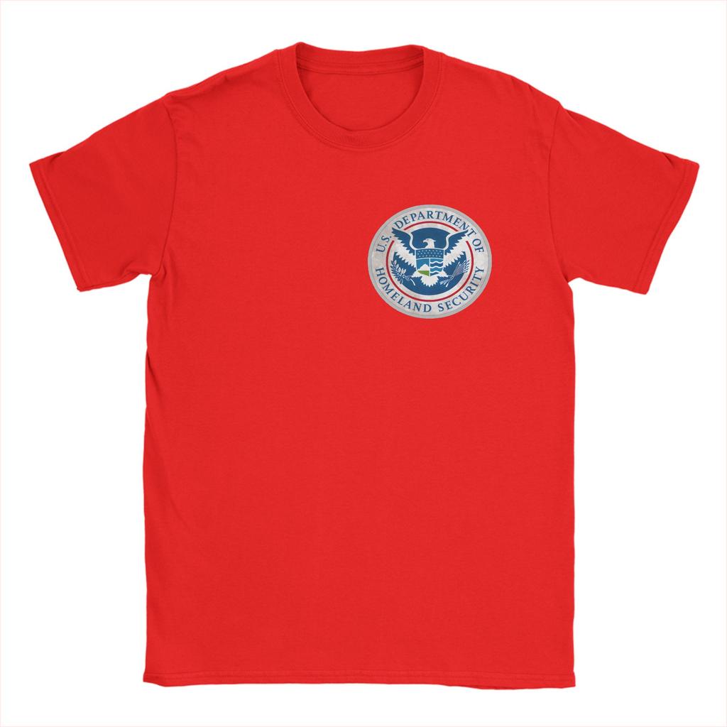 Harajuku TShirt Summer Ice Immigration Logo United States Immigration and Customs EnforceUnisext Hip Hop T Shirts Cotton Tee Shirt