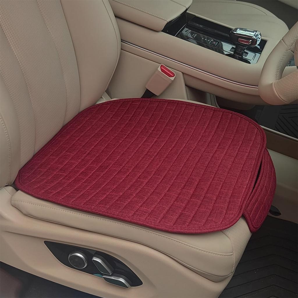 Front Seat Covers, Comfortable Seat Covers, Front Bottom Seat Cushion Covers, Universal Padded Interior Covers Suitable For Most