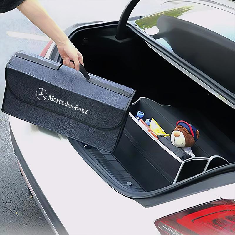 GLC GLB Auto Aufbewahrungstasche Faltbare Reise Aufräumbox Kofferraum Werkzeugkoffer Für Mercedes Benz A B C E S W203 W206 W220 W205 W211 W212 W