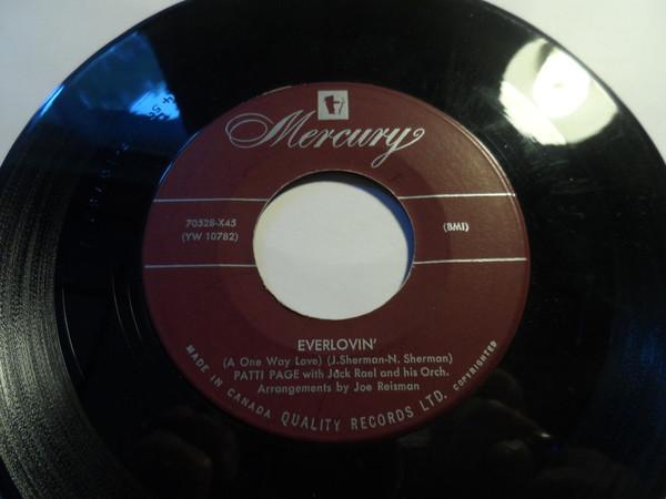 

7inch Record PATTI PAGE - You Too Can Be A Dreamer 70528X45 MERCURY US Pop Used