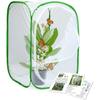3-Pack Insect and Butterfly Habitat Cage Terrarium Pop-up Butterfly Enclosure (3 X 15.7 X 15.7 X 23.6")