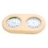 Saunaruimte Thermometer Hygrometer Hout 2 in 1 0?120 celsius  0?100 procent Wandgemonteerde Sauna Hygrothermograaf