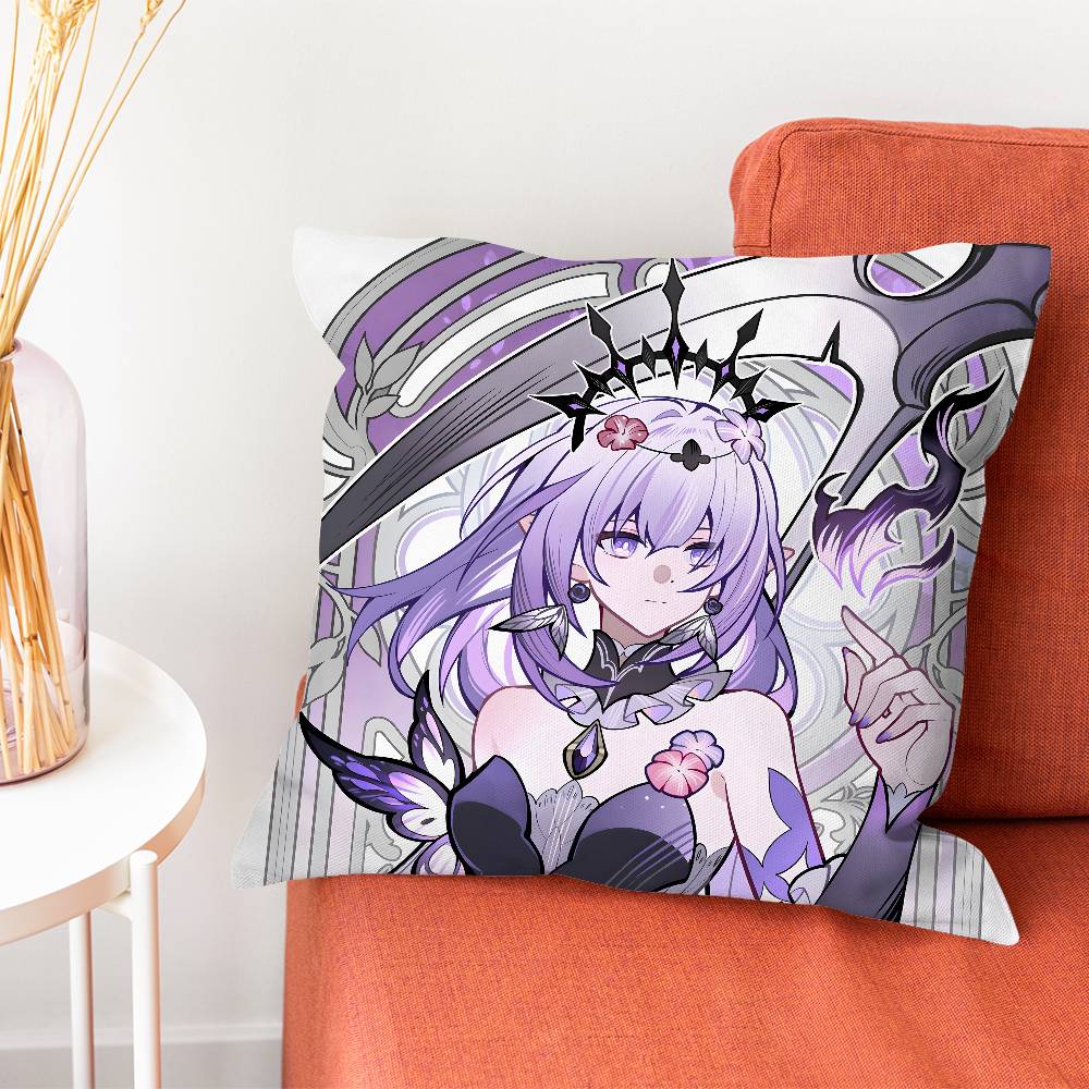 Castorice HHonkai Star Rail HSR Pillowcase Pillows for Sofa Cover Decoration Home Decor Items Luxury Covers Cushion Cushions