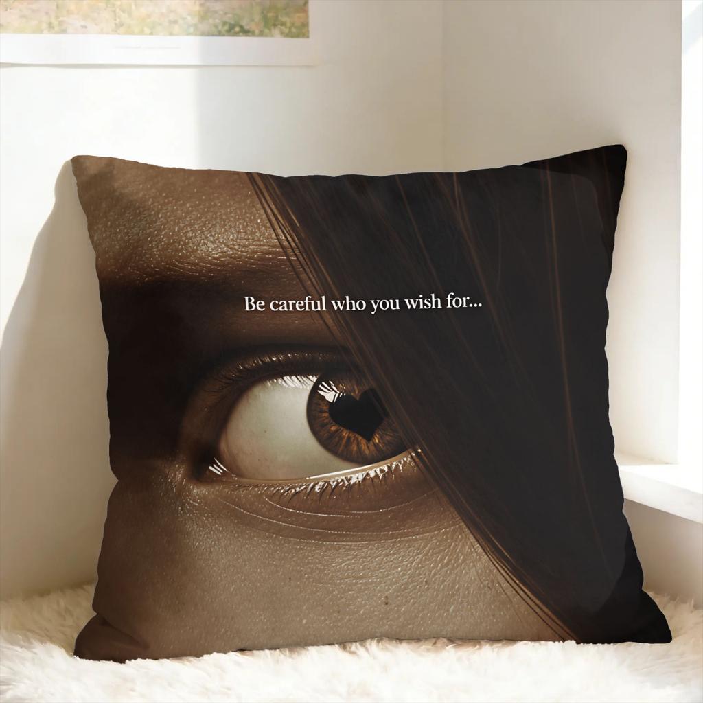 O-Obsession Movie Pillow Cover Kawaii Pillow Case For Sofa Couch Bed Living Room Comfy Cushion Cover Gift