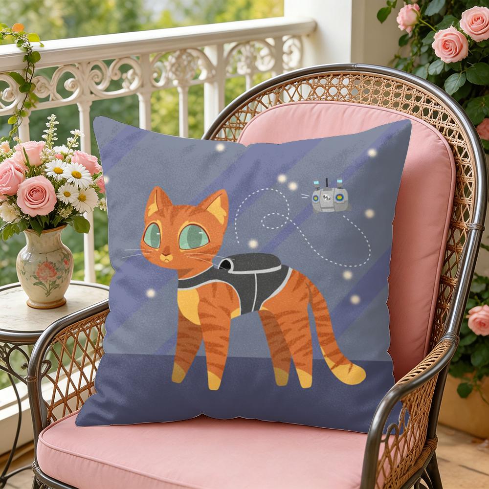 Game SStray Cushion Cover Soft Plush Throw Pillow Cover  DoubleSided Decorative Cushion Case  Sofa Bedroom Home Decor