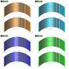 For Z650 Z 650 motorcycle accessories 17 inch front and rear wheel decals fairing hub reflective rim stripe sticker decoration