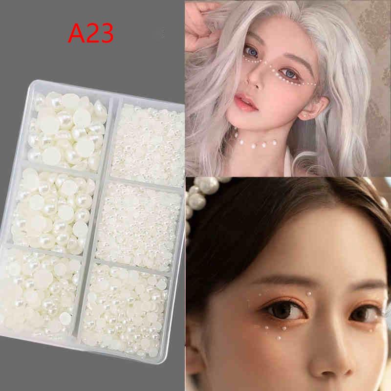 Crystal Facial Tattoo Festival Jewels Self-Adhesive Body Gems Stickers Bling Rhinestones Makeup Face Eye Sticker For Party