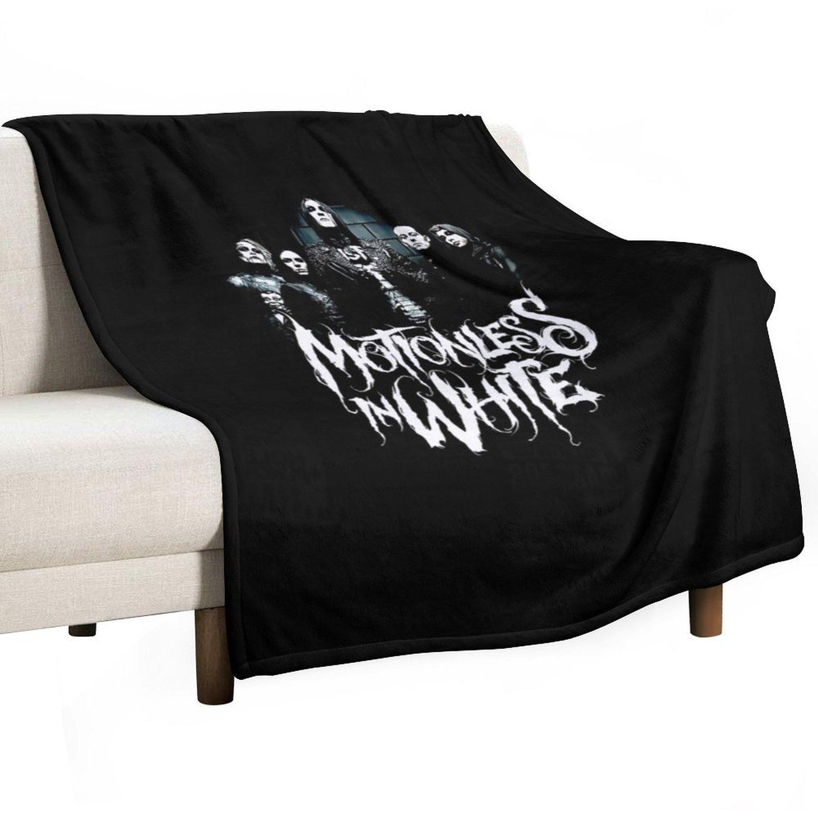 Участник Motionless in White Идеальный подарок для фаната Плед пледы и и Перемещающийся Турист смешной подарок Пледы 30x40in