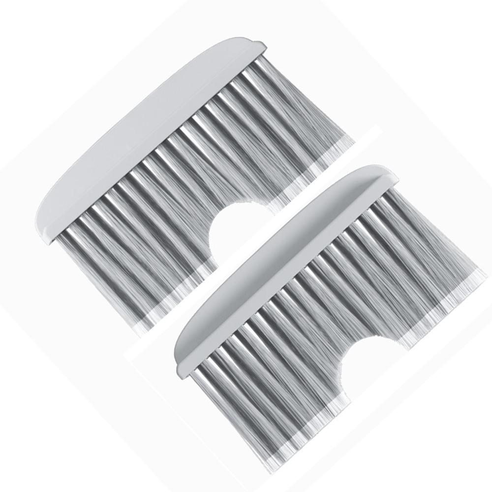 A Pair Hanging Self Cleaning Hair Catcher Grey Cat Litter Box Floating Fur Brush Door Cat Door