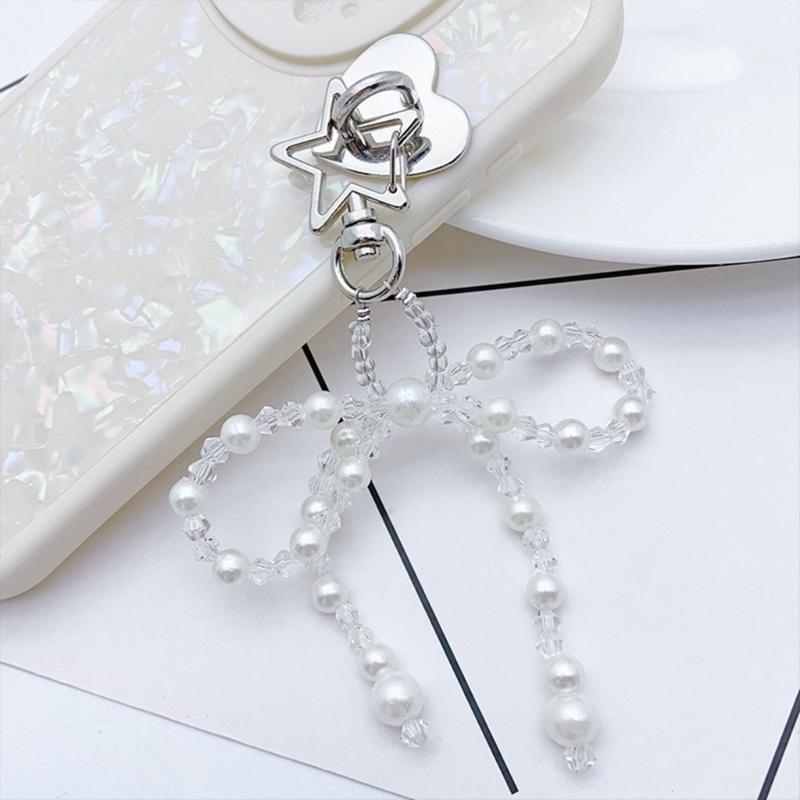 Cute and Stylish Keychain Phone Strap Trendy Keychain Phone Strap Set with Keyring and Cord Multi Functional Keychains
