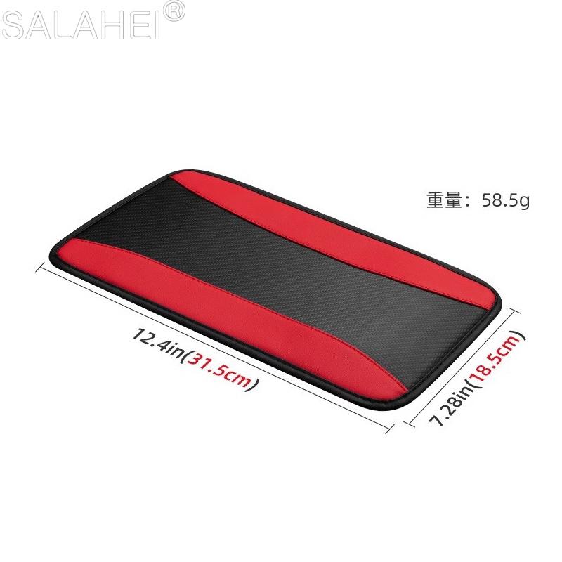 Leather Car Armrest Box Pad Anti-slip Protect Pad For BMW 50th E46 E90 E49 F30 F80 E36 E46 E93 E92 F34 F31 GT G30 X7 Accessories
