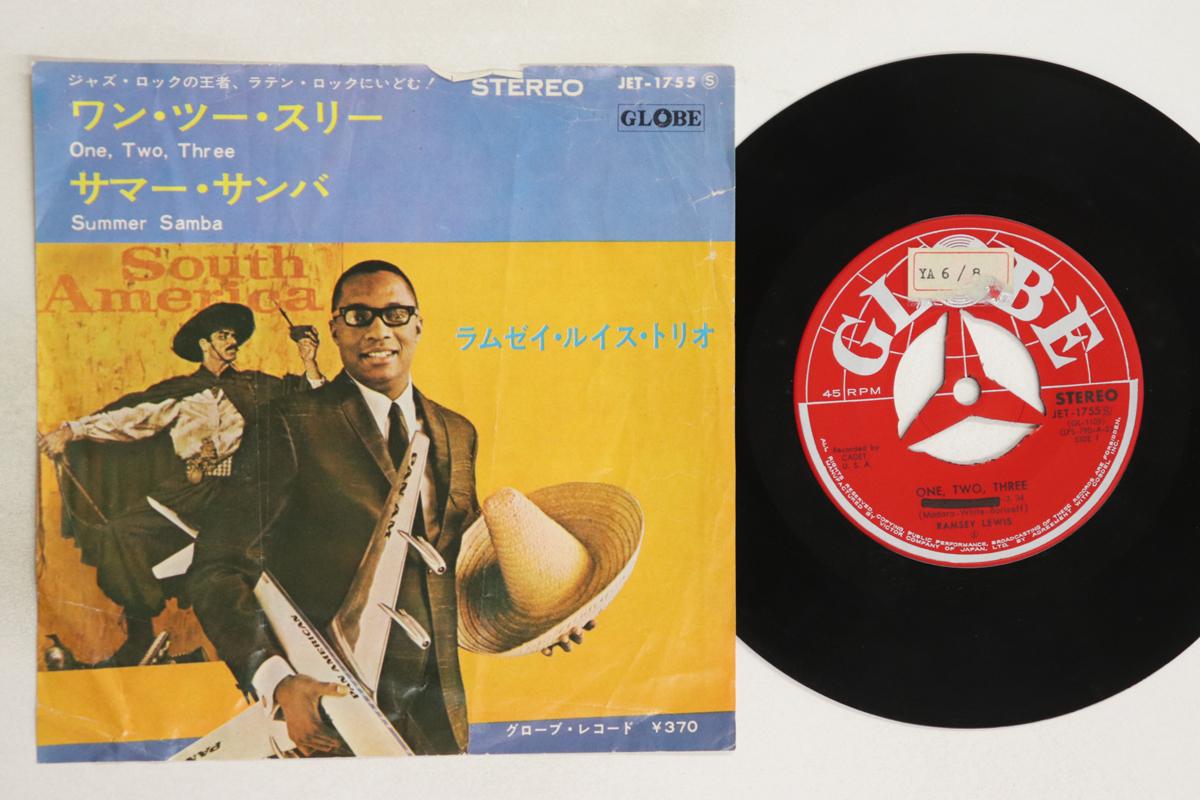 

7inch Record RAMSEY LEWIS - One, Two, Three / Summer Samba JET1755 GLOBE Japan Jazz Used