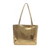 Trendy commuter bag autumn new simple laser casual large capacity personalized shoulder tote handbag