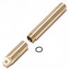 Brass Seal Bottles Waterproof Canister Keychain Toothpick Bottle Outdoor Camping Tool Pocket Pills Case Holder