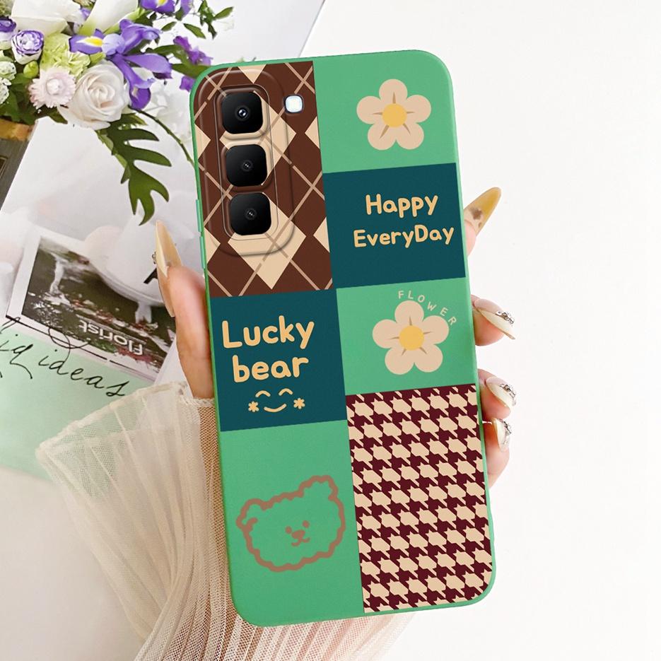 For Infinix Hot 70 5G Case X6895 X6895B Pretty Girl Sunflowers Painted Cover Soft TPU Phone Case For Infinix Hot 70 Hot70 Fundas