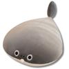 Leap Raupe Sakabanbas Spice Plush Toy, Perfect for Birthdays and Christmas, Gifts for Boys and Girls, 40cm, Gray
