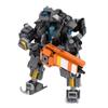 Building Block Compatible Titanfall Q Version Ion Mechanical Toy Assembly Building Block Assembly Robot