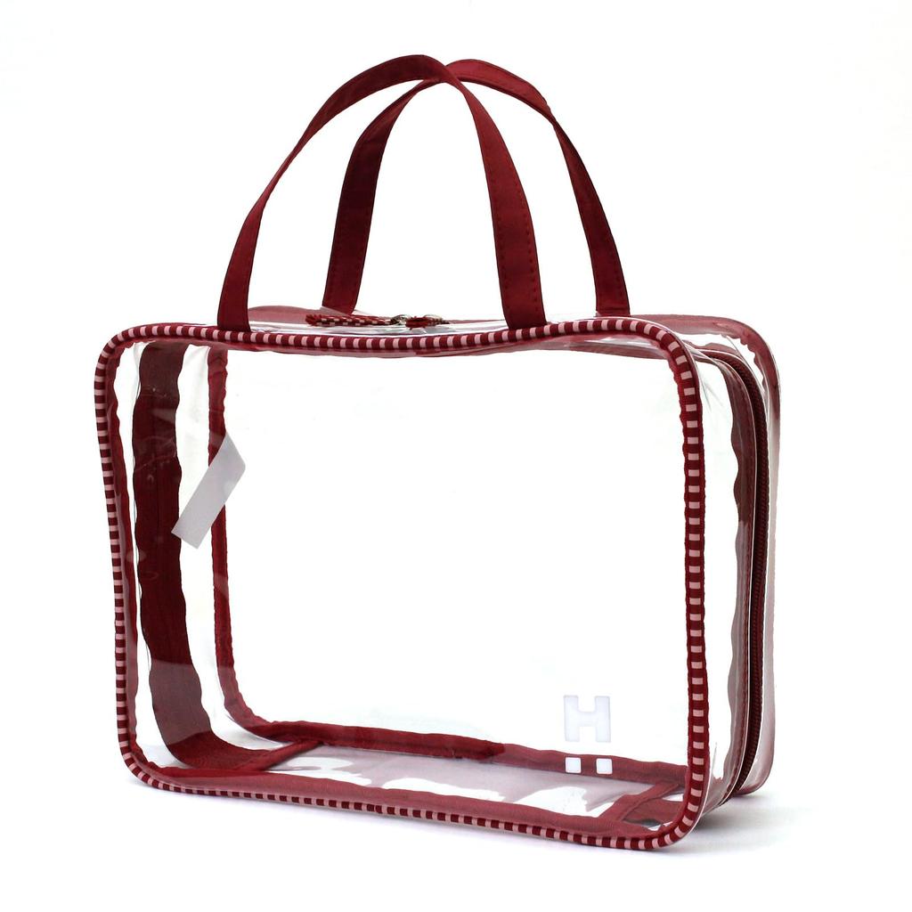 Hapitas Plus Travel Pouch 7122 [Sifre] Set, Rectangular, Red,